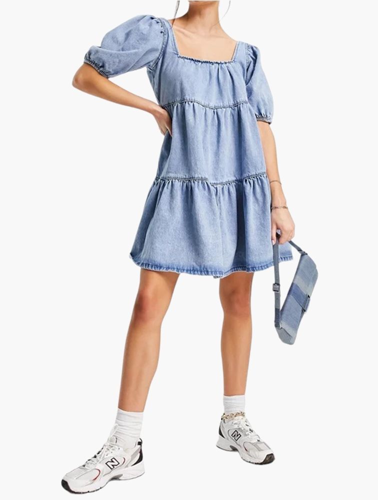 River island denim dress 2025
